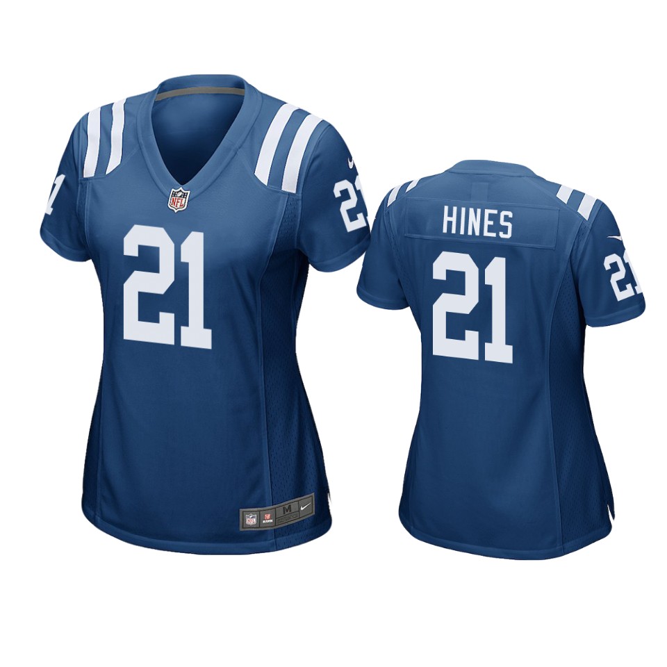 21 nyheim hines royal game jersey 0a