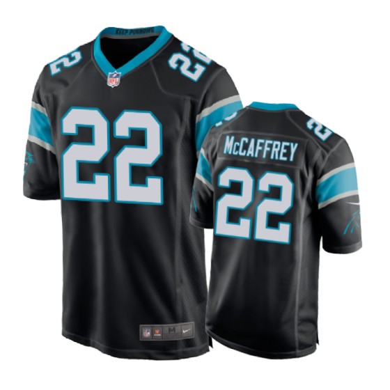 22 black christian mccaffrey jersey