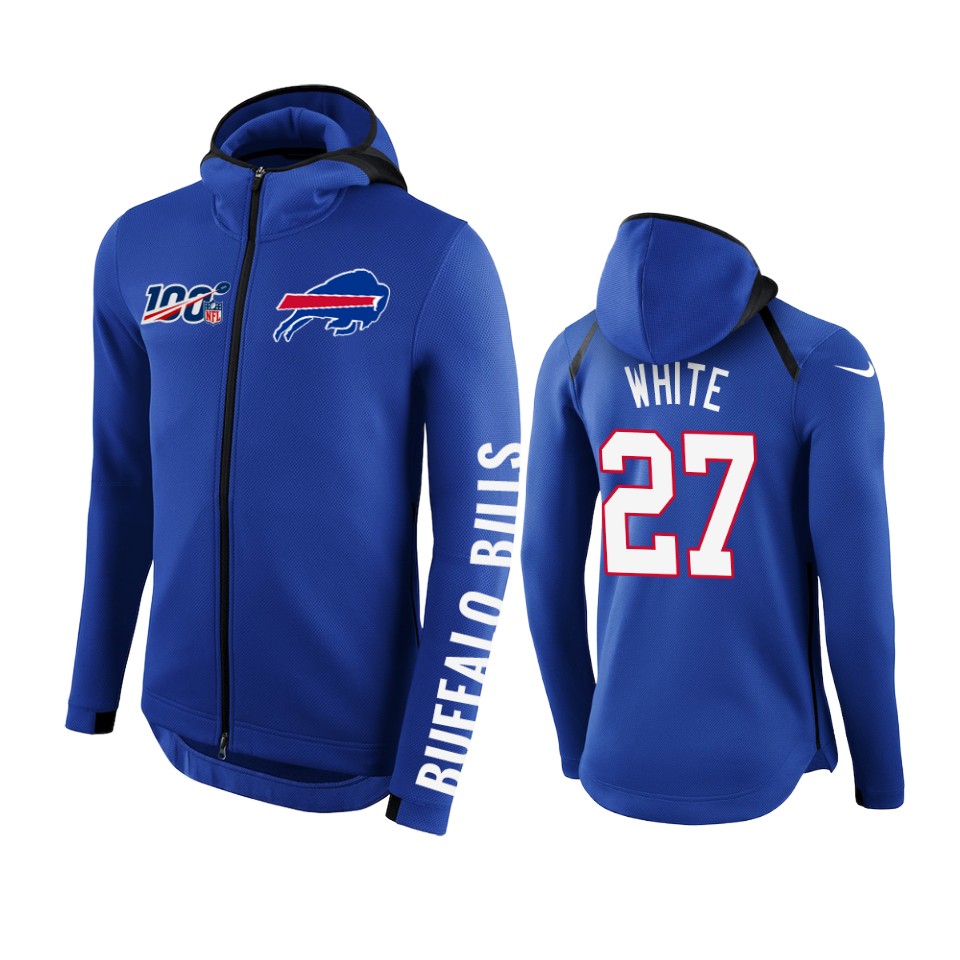 27 royal tre'davious white hoodie