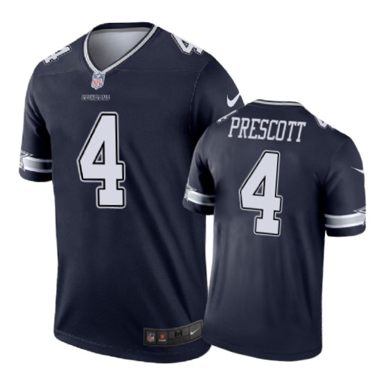4 color rush dak prescottnavy jersey