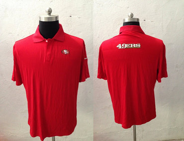 49ers NFL polo T-shirt red