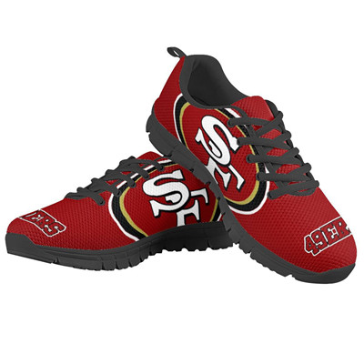 49ers Running Shoes Red 1