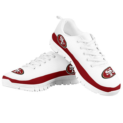 49ers Running Shoes White