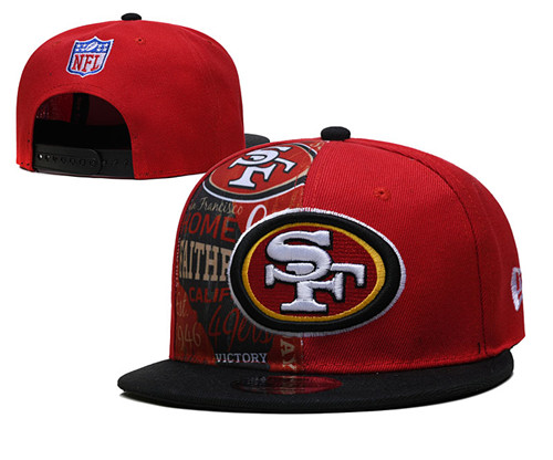 49ers Team Logo Snapback Hat --TX