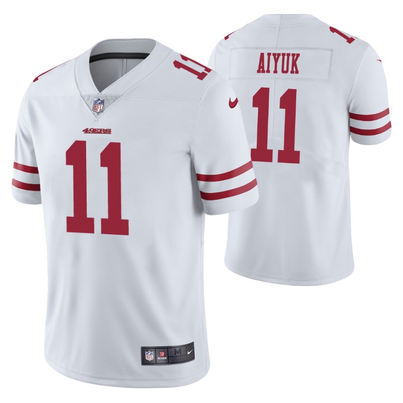49ers brandon aiyuk 2020 nfl draft jersey white men stitched