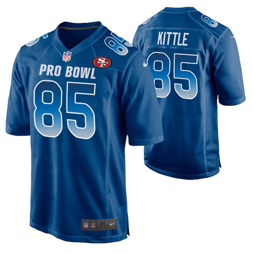 49ers george kittle 2019 pro bowl jersey stitched