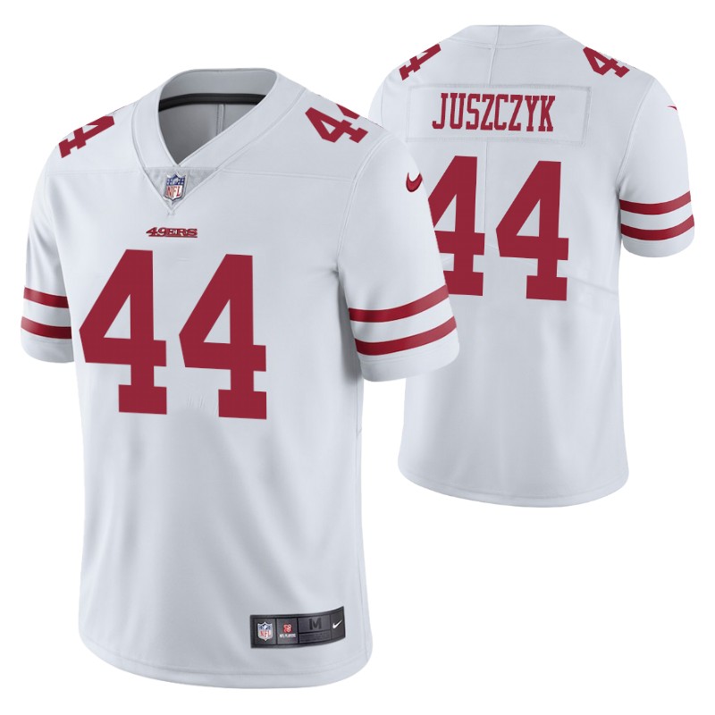 49ers vapor untouchable limited kyle juszczyk jersey white stitched