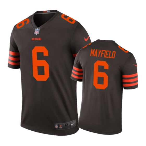 6 color rush baker mayfieldbrowns jersey