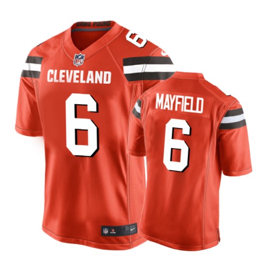 6 orange baker mayfield jersey