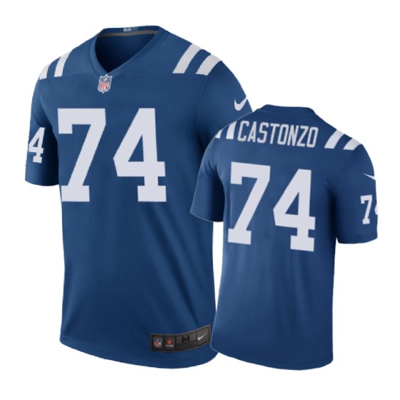 74 color rush anthony castonzoroyal jersey