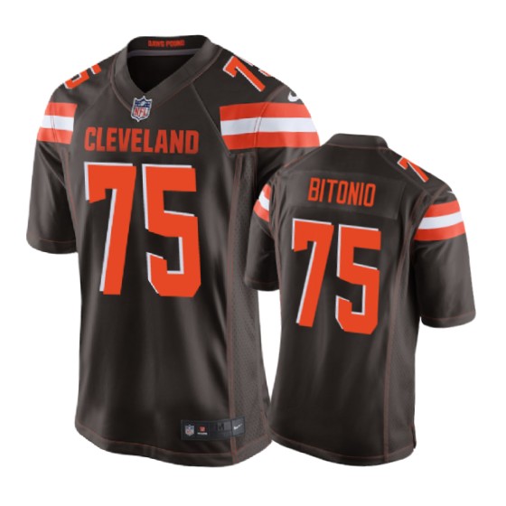 75 brown joel bitonio jersey
