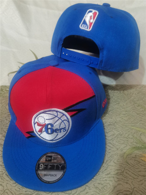 76ers Team Logo Snapback Hat GS