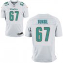 Miami Dolphins #67 Laremy Tunsil Nike White Elite 2016 Draft Pick Jersey