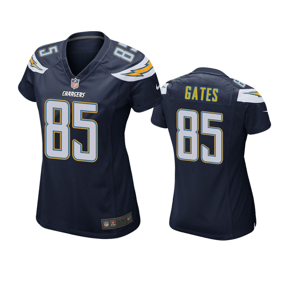 85 antonio gates navy game jersey