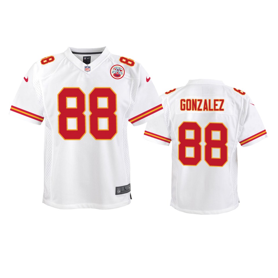 88 tony gonzalez white game jersey