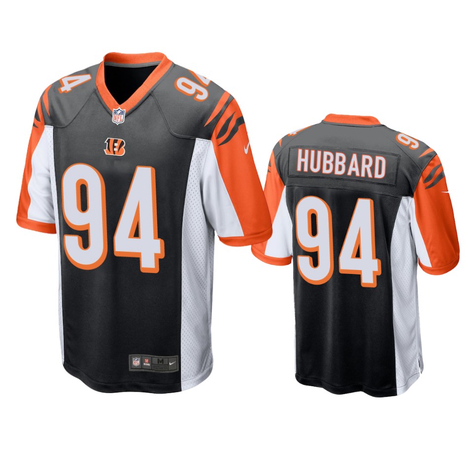 94 sam hubbard black game jersey