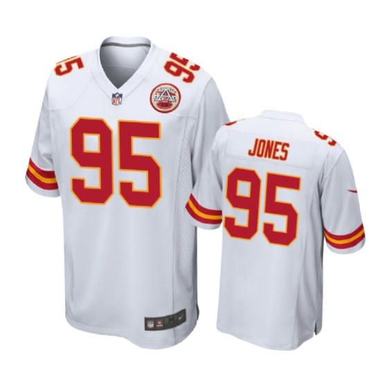95 white chris jones jersey