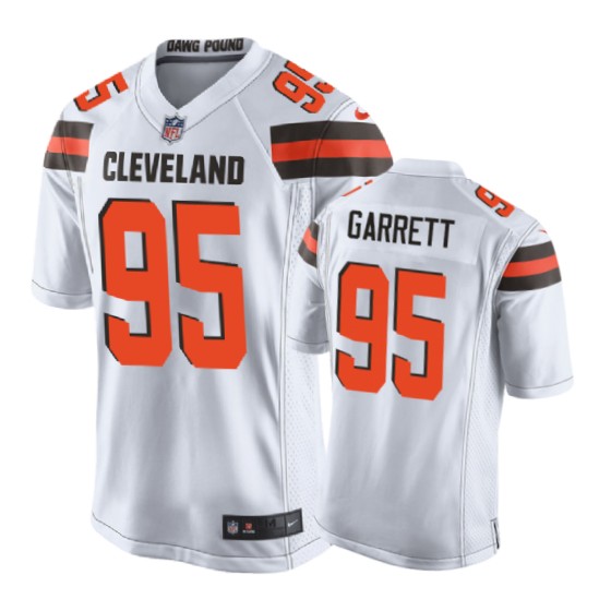 95 white myles garrett jersey