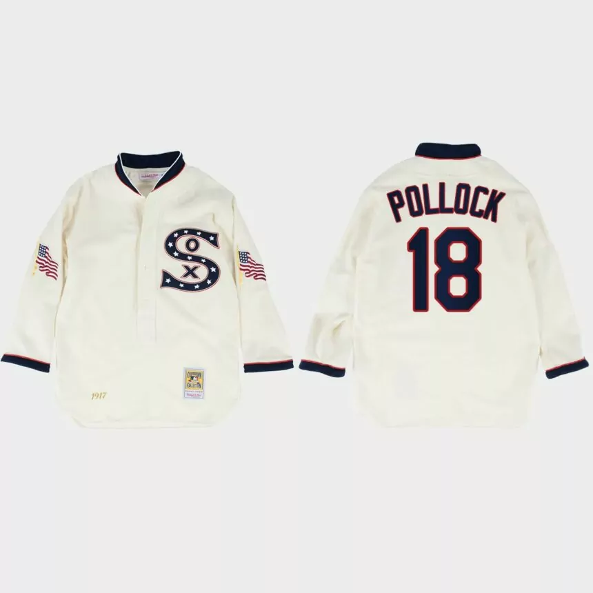 A.J. Pollock Chicago White Sox 1917 Authentic Jersey – White
