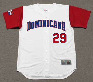 ADRIAN BELTRE Dominican 2017 World Baseball Classic Throwback Jersey