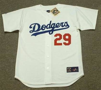 ADRIAN BELTRE Los Angeles Dodgers 1999 Home Majestic Throwback Baseball Jersey