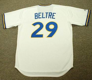 ADRIAN BELTRE Seattle Mariners 1970's Majestic Throwback Baseball Jersey