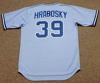 AL HRABOSKY Atlanta Braves 1982 Majestic Cooperstown Throwback Baseball Jersey