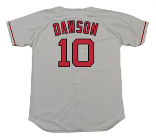 ANDRE DAWSON Boston Red Sox 1993 Away Majestic Throwback Baseball Jersey