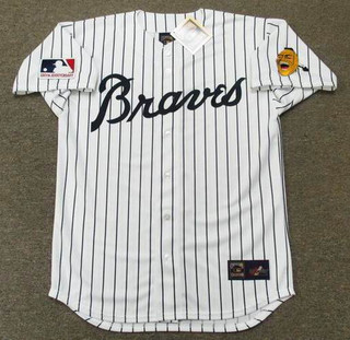 ATLANTA BRAVES 1969 Home Majestic Throwback Jersey Customized  Any Name & Numbers