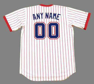 ATLANTA BRAVES 1976 Home Majestic Throwback Jersey Customized  Any Name & Numbers