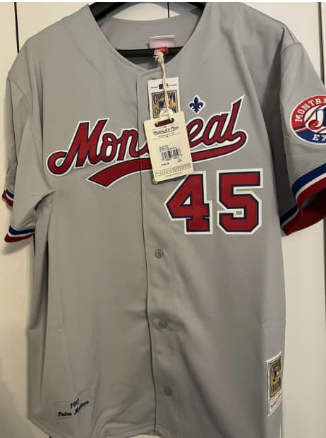 AUTHENTIC MITCHELL & NESS Pedro MARTINEZ 1997 Montreal EXPOS Jersey