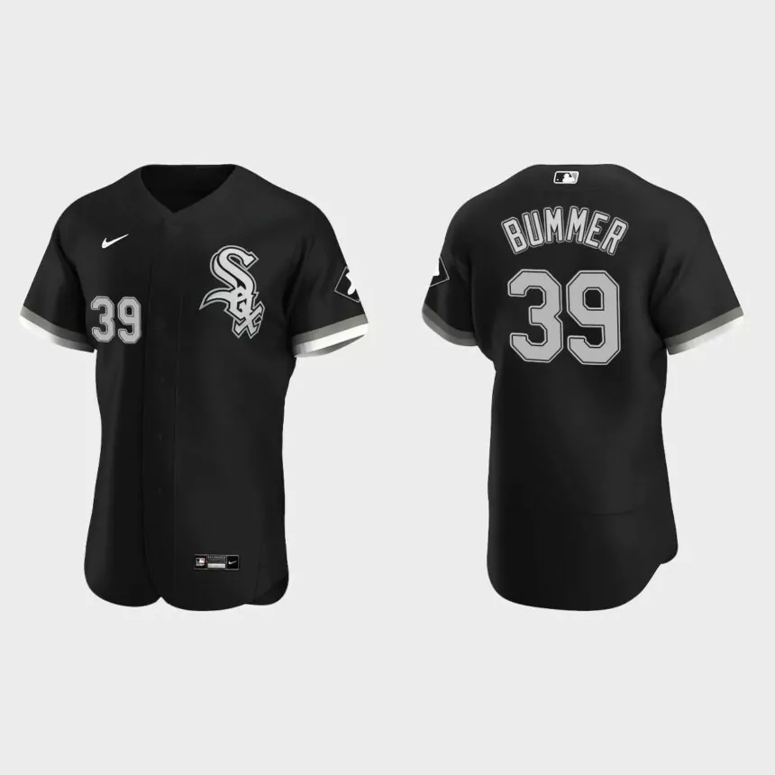 Aaron Bummer Chicago White Sox Authentic Alternate Jersey – Black