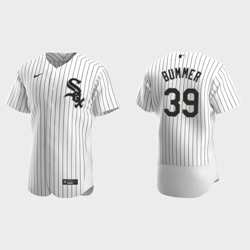 Aaron Bummer Chicago White Sox Authentic Home Jersey – White