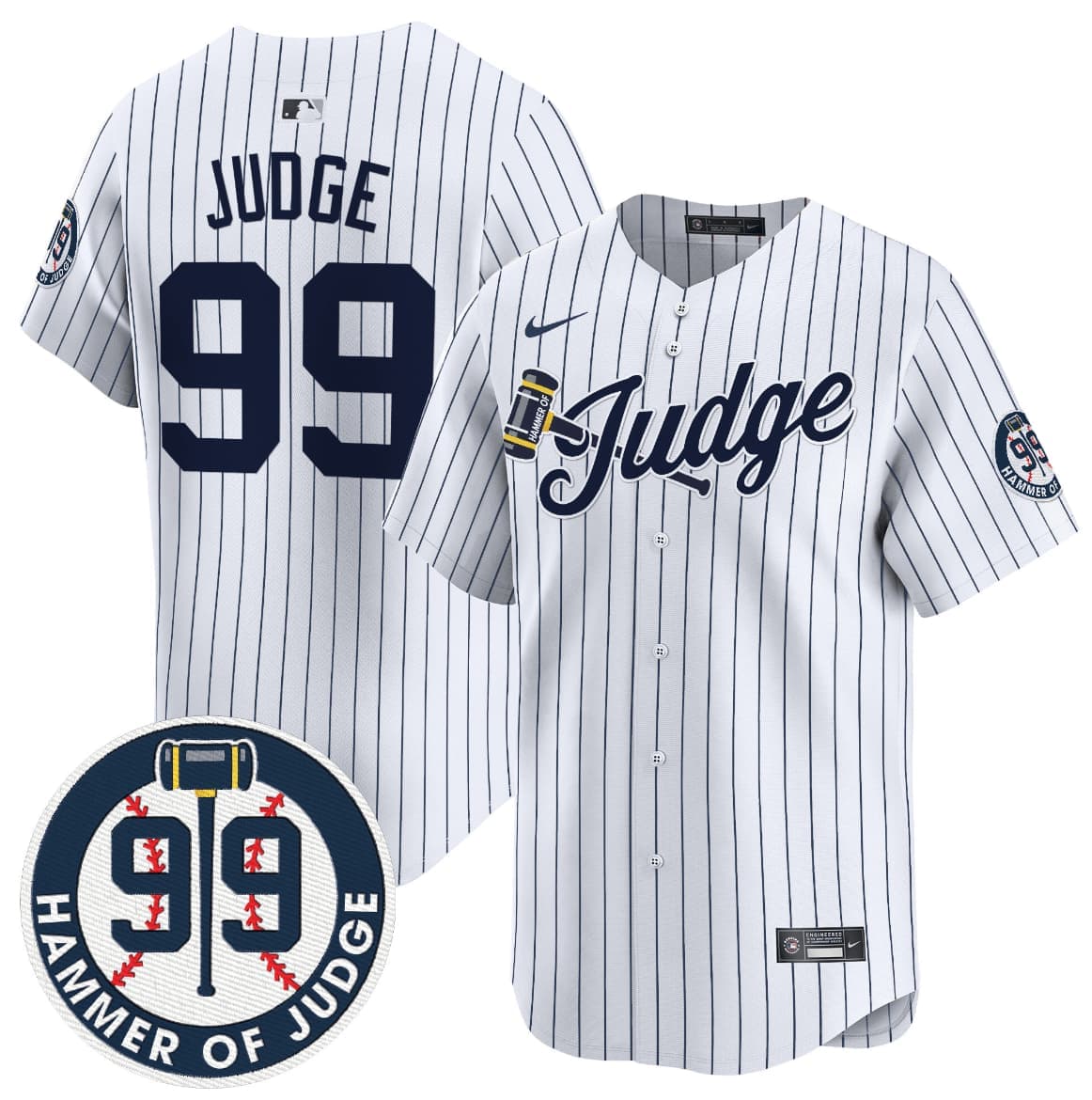 Aaron Judge Yankees The Hammer Vapor Premier Limited Jersey – All  Stitched