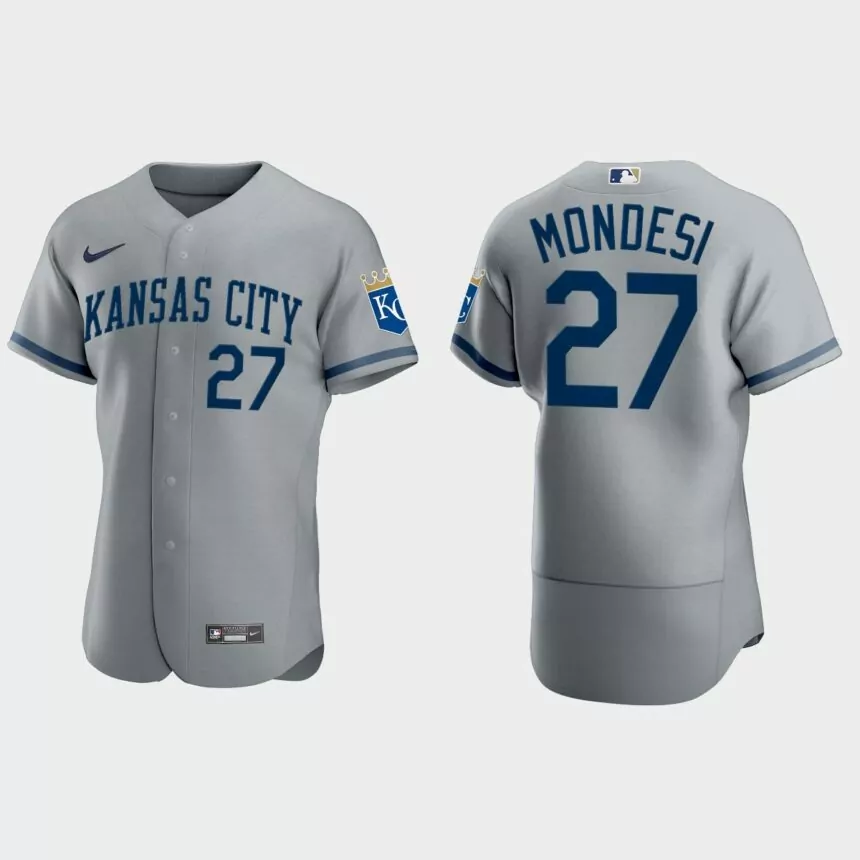 Adalberto Mondesi Kansas City Royals 2022 Authentic Jersey – Gray