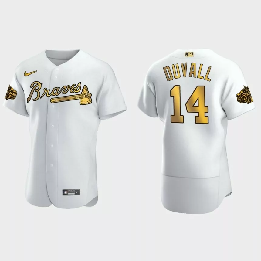 Adam Duvall Atlanta Braves 2022 MLB All-Star Game Jersey – White Gold