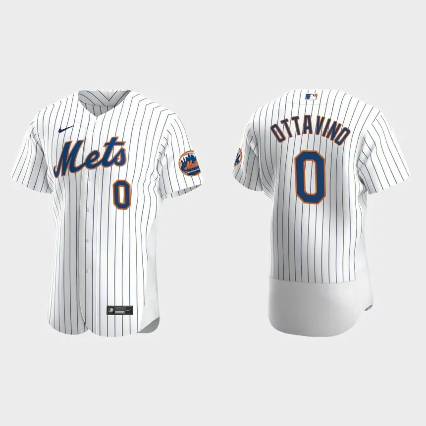 Adam Ottavino New York Mets Authentic Home Jersey – White