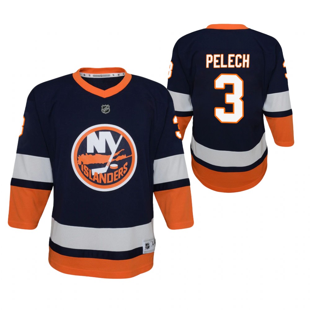 Adam Pelech New York Islanders 2021 Reverse Retro Blue Youth Jersey Special Edition