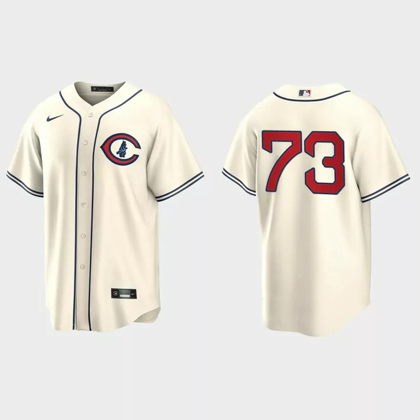 Adbert Alzolay Chicago Cubs 2022 Field of Dreams Replica Jersey – Cream
