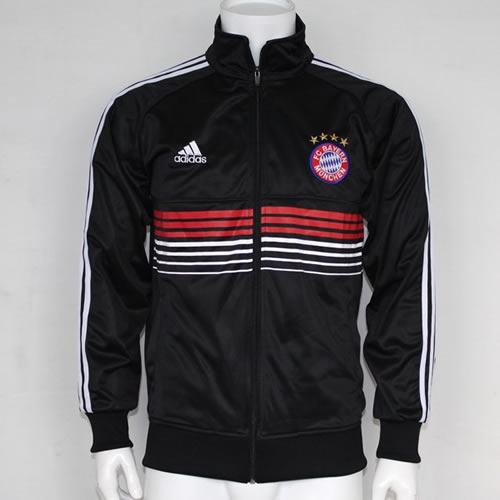 Adidas 11-12 Bayern Munich Soccer Jacket Black