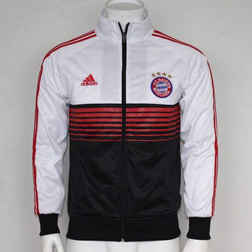 Adidas 11-12 Bayern Munich Soccer Jacket White