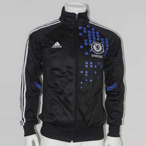 Adidas 11-12 Chelsea Soccer Jacket Black