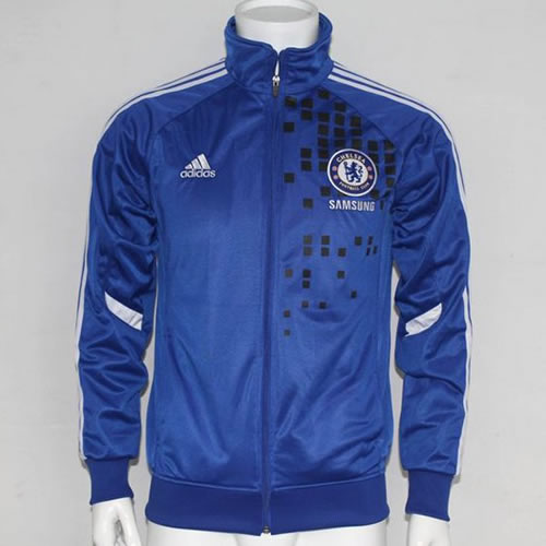 Adidas 11-12 Chelsea Soccer Jacket Blue