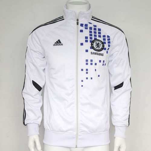 Adidas 11-12 Chelsea Soccer Jacket White