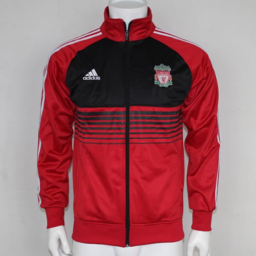 Adidas 11-12 Liverpool Soccer Jacket Red