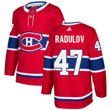 Adidas Canadiens #47 Alexander Radulov Red Home Authentic Stitched Youth NHL Jersey