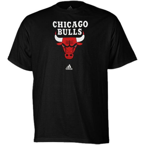 Adidas Chicago Bulls Primary Logo T-Shirt Black