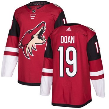 Adidas Coyotes #19 Shane Doan Maroon Home Authentic Stitched Youth NHL Jersey