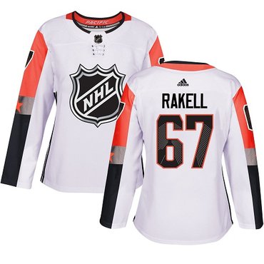 Adidas Ducks #67 Rickard Rakell White 2018 All-Star Pacific Division Authentic Women's Stitched NHL Jersey$