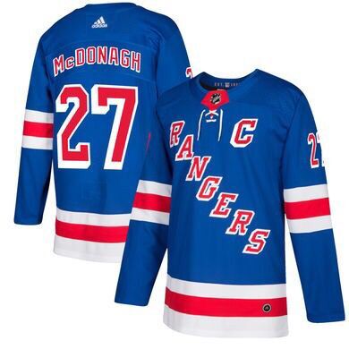 Adidas New York Rangers #27 Ryan McDonagh Blue Jersey